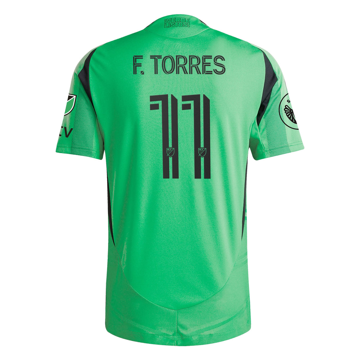 Men's Austin FC Facundo Torres Green 2025 The Heartbeat On-Field Authentic Jersey