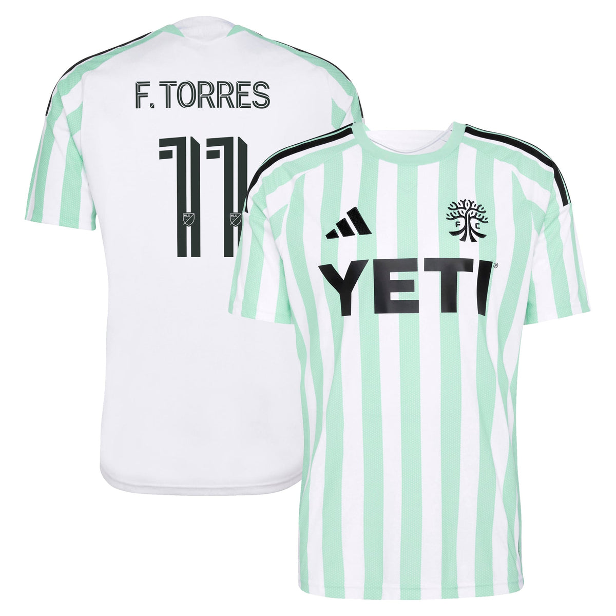 Men's Austin FC Facundo Torres White 2026 The Rooted Kit Replica Jersey