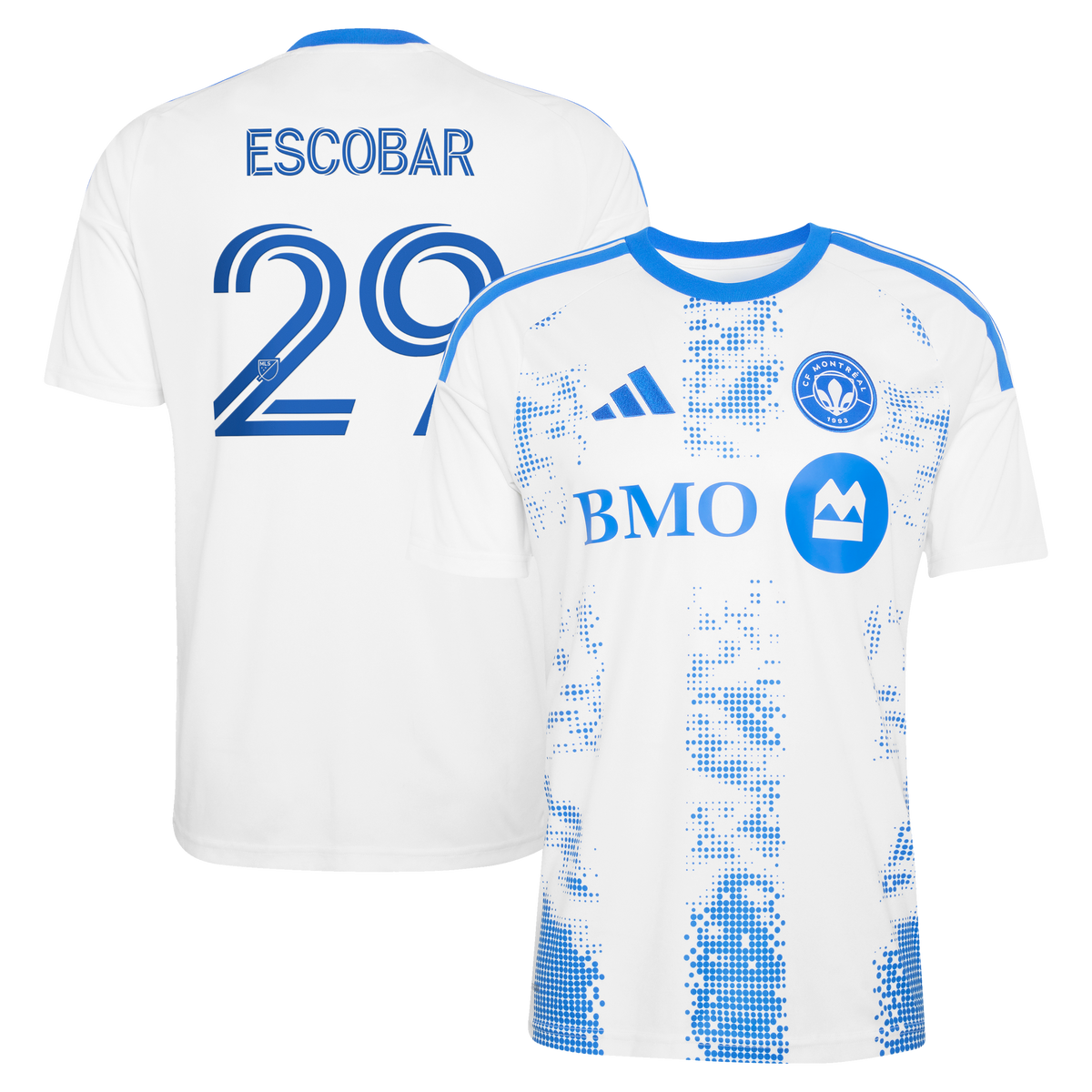 Men's CF Montreal Franco Escobar White 2026 The Procure Jersey Replica Jersey