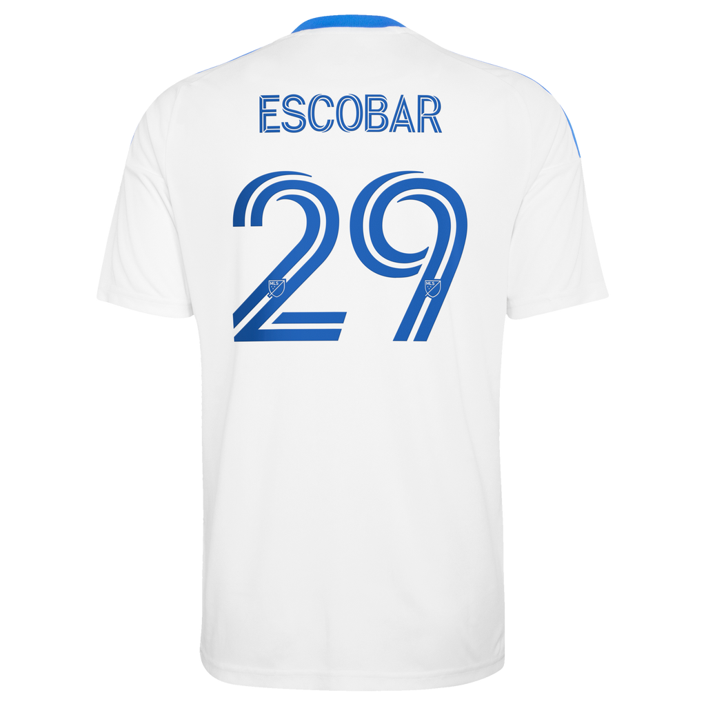 Men's CF Montreal Franco Escobar White 2026 The Procure Jersey Replica Jersey