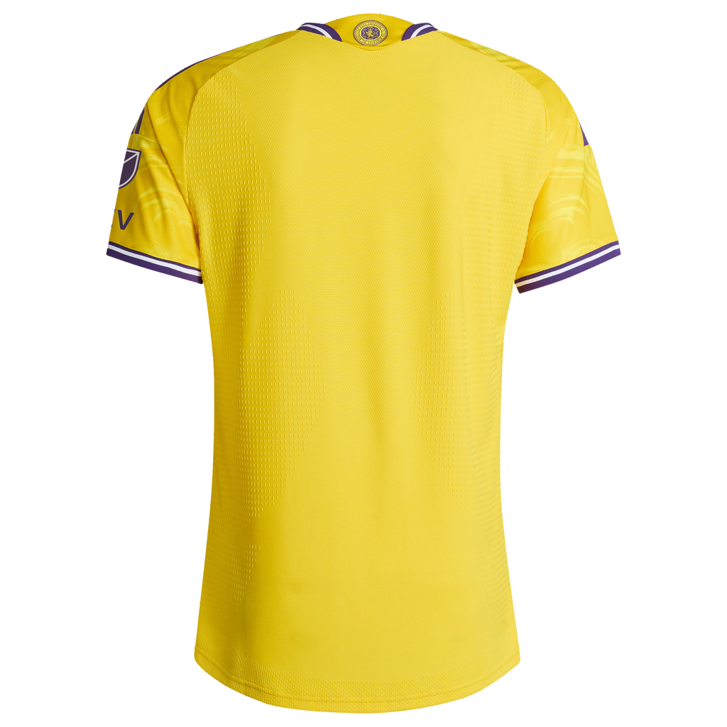 Men's Orlando City SC Gold 2026 Sunken Treasure Kit On-Field Authentic Patch Jersey