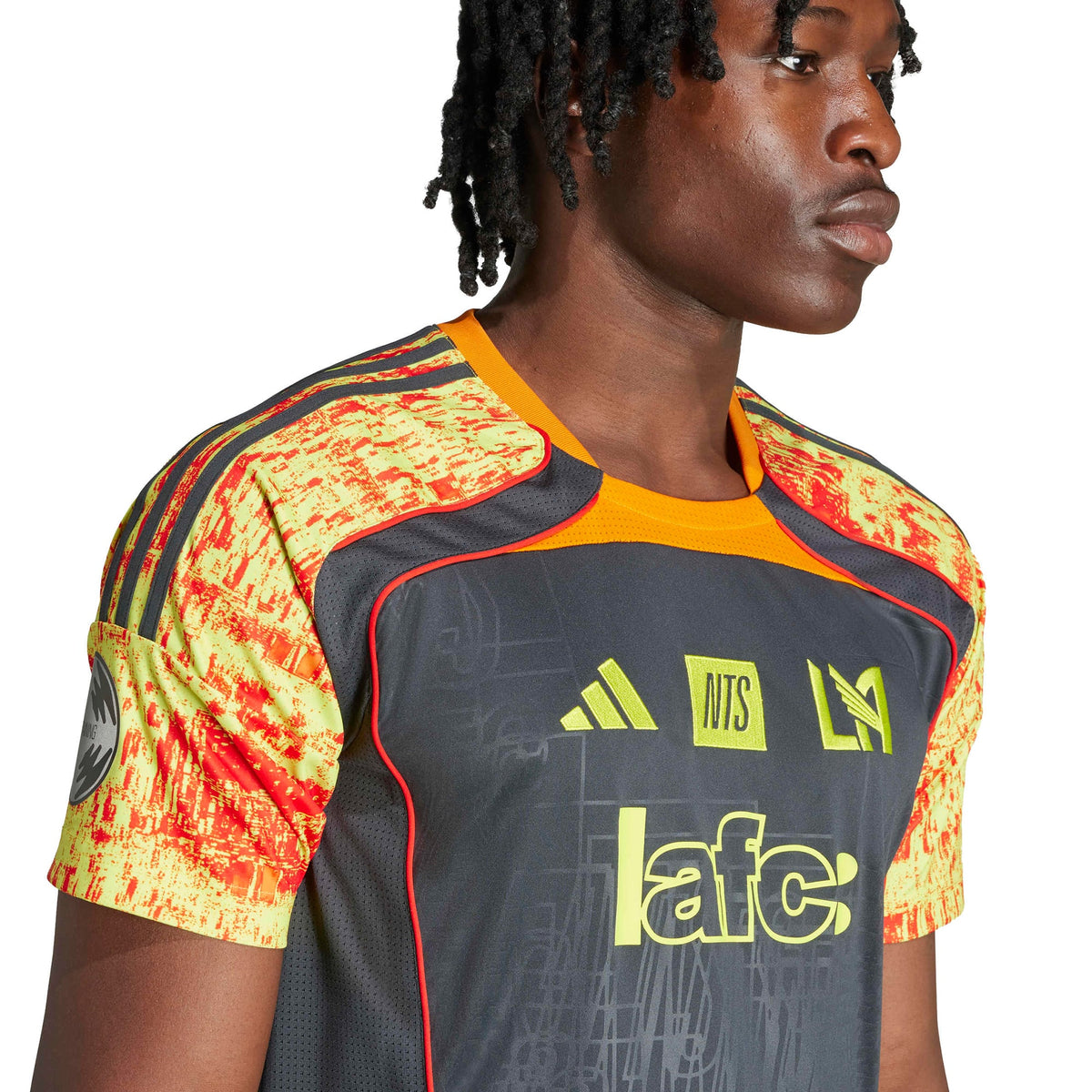 Men's Gray LAFC x NTS Radio Fashion Jersey