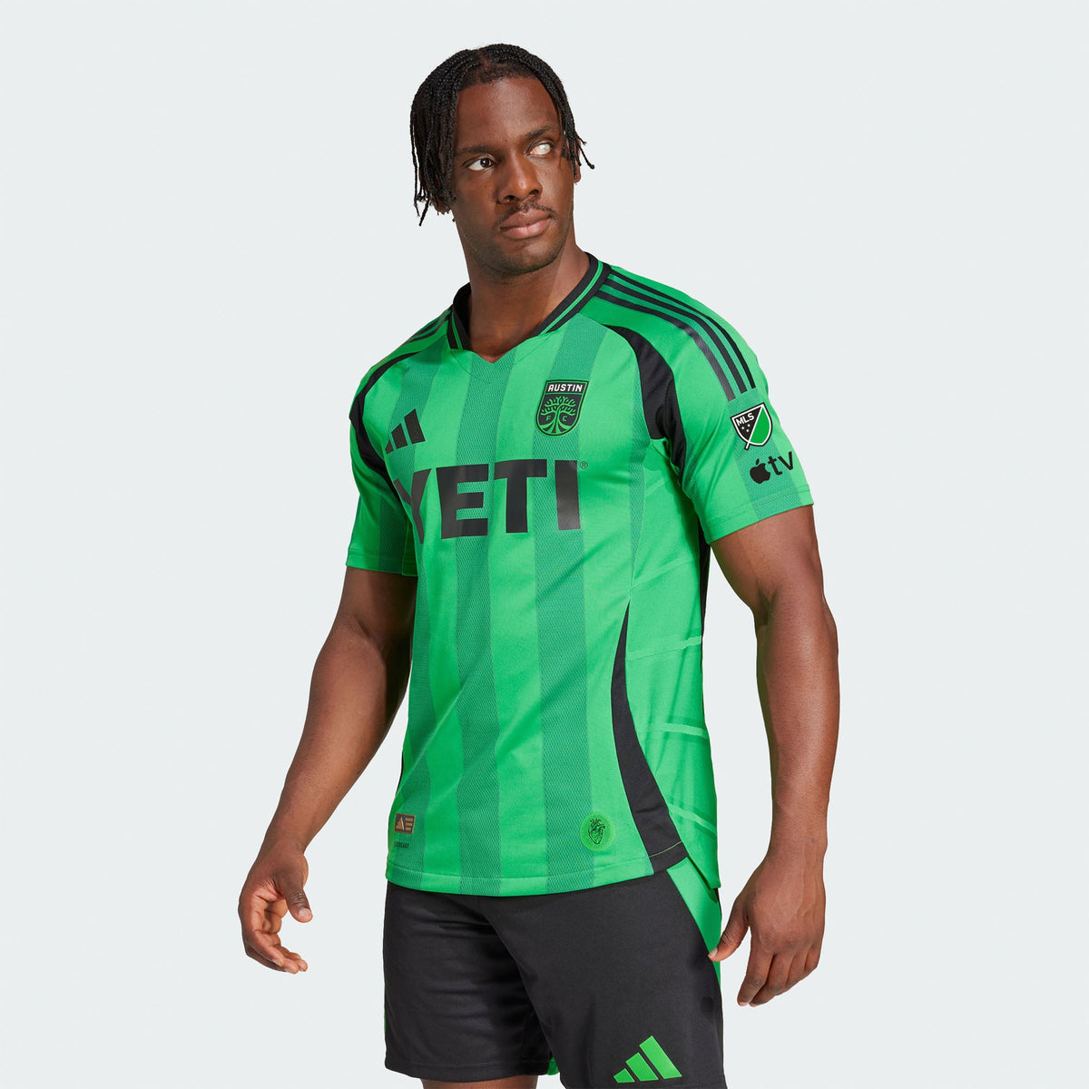 Men's Austin FC Green 2025 The Heartbeat Kit Authentic Jersey