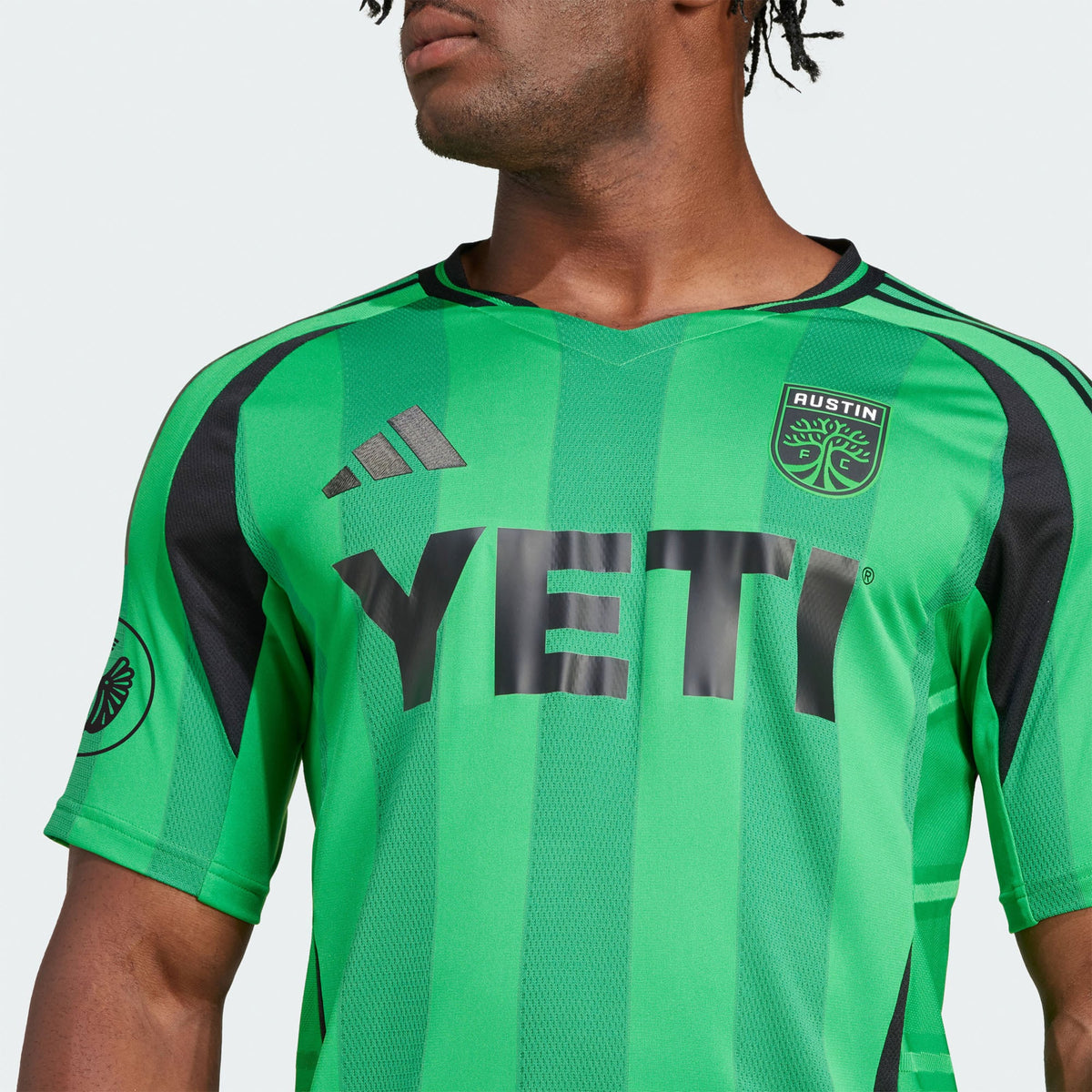 Men's Austin FC Green 2025 The Heartbeat Kit Authentic Jersey