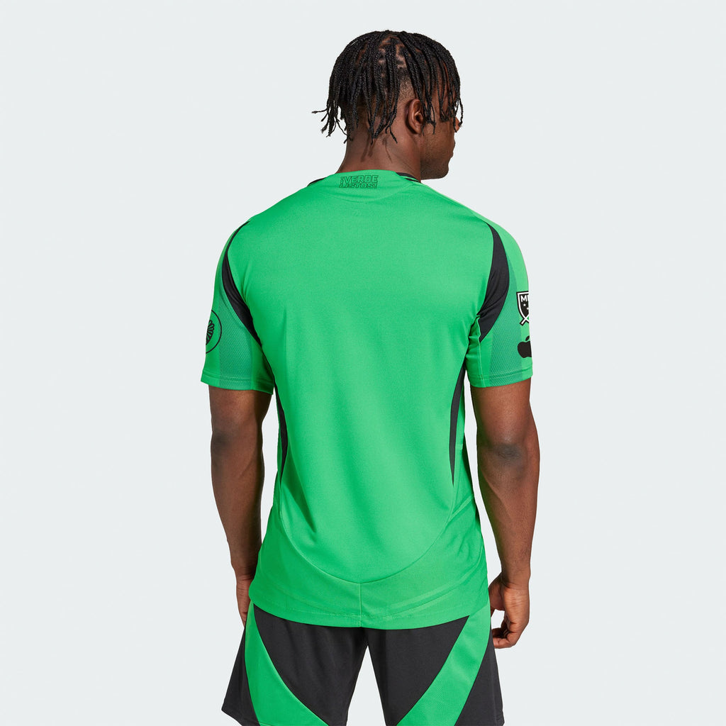 Men's Austin FC Green 2025 The Heartbeat Kit Authentic Jersey