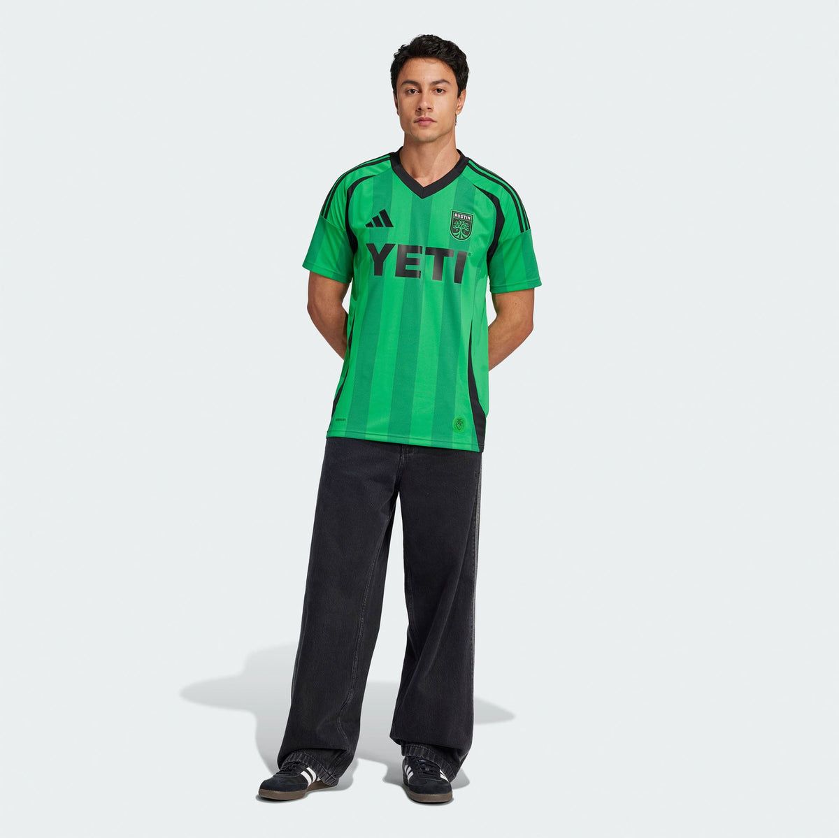 Men's Austin FC Green 2025 The Heartbeat Kit Replica Jersey
