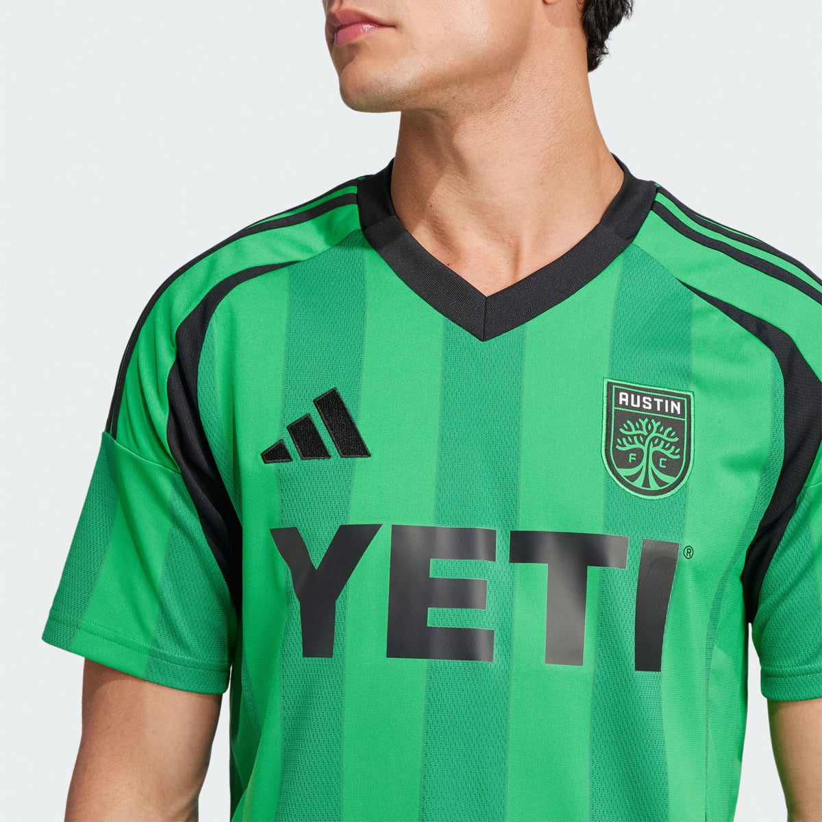 Men's Austin FC Green 2025 The Heartbeat Kit Replica Jersey