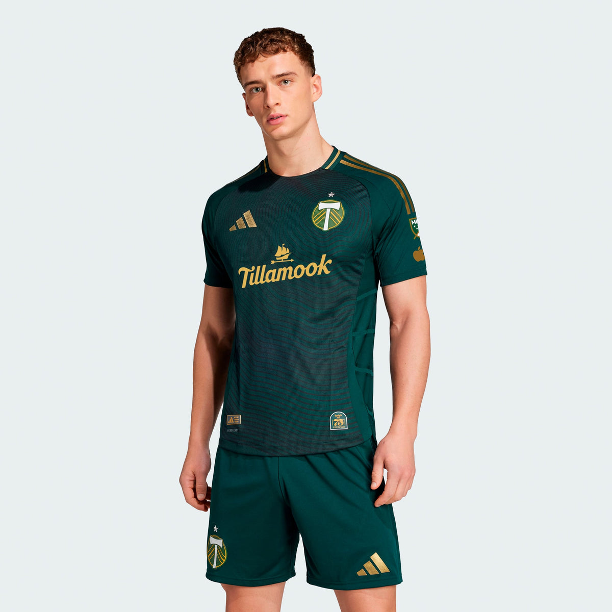 Men's Portland Timbers Green 2025 Forever Green & Gold Authentic Jersey