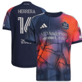 Men's Houston Dynamo FC Héctor Herrera Blue 2026 Mission Control On-Field Authentic Patch Jersey