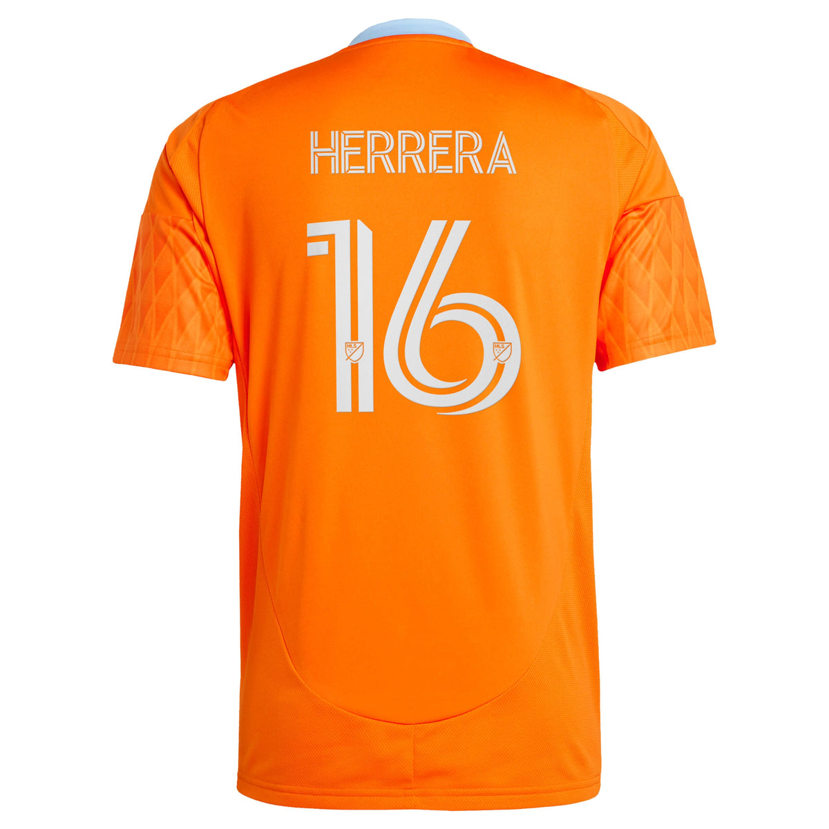 Men's Houston Dynamo FC Héctor Herrera Orange 2025 Season 20 Replica Jersey