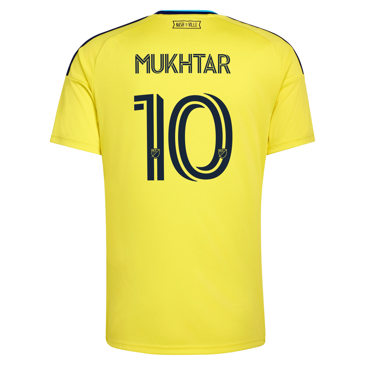 Men's Nashville SC Hany Mukhtar Yellow 2026 The Reverb Kit Replica Jersey