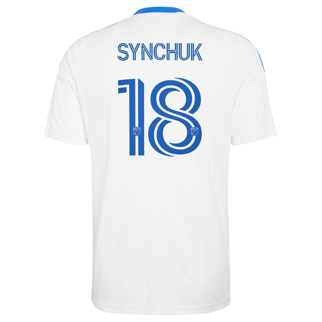 Men's CF Montreal Hennadii Synchuk White 2026 The Procure Jersey Replica Jersey