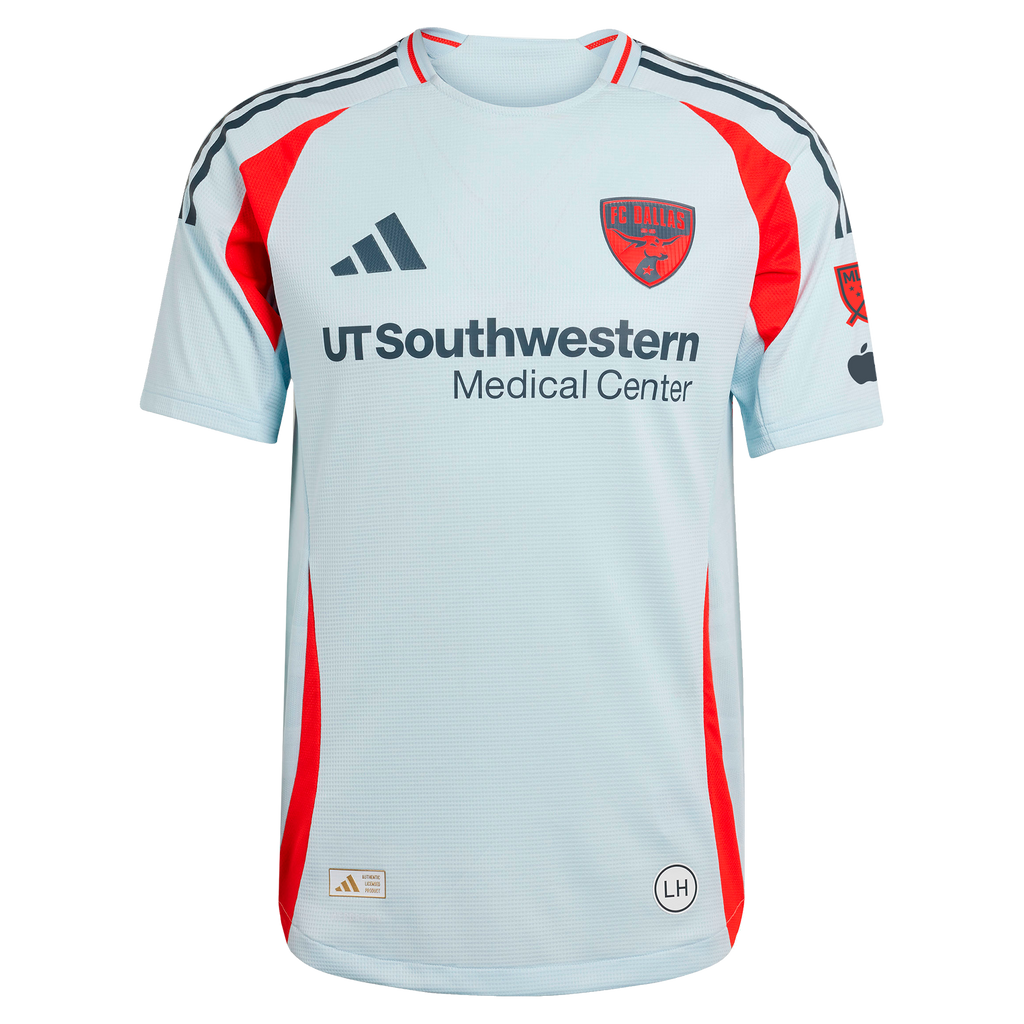 Men's FC Dallas Herman Johansson Light Blue 2025 The Inferno Kit On-Field Authentic Jersey