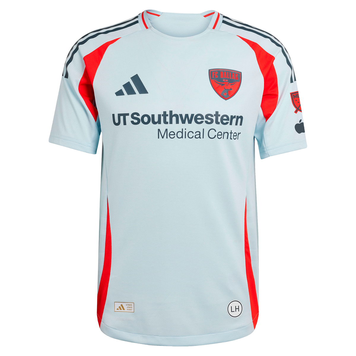 Men's FC Dallas Herman Johansson Light Blue 2025 The Inferno Kit On-Field Authentic Jersey