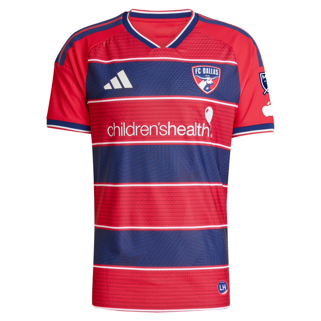 Men's FC Dallas Herman Johansson Red 2026 DNA Kit On-Field Authentic Patch Jersey