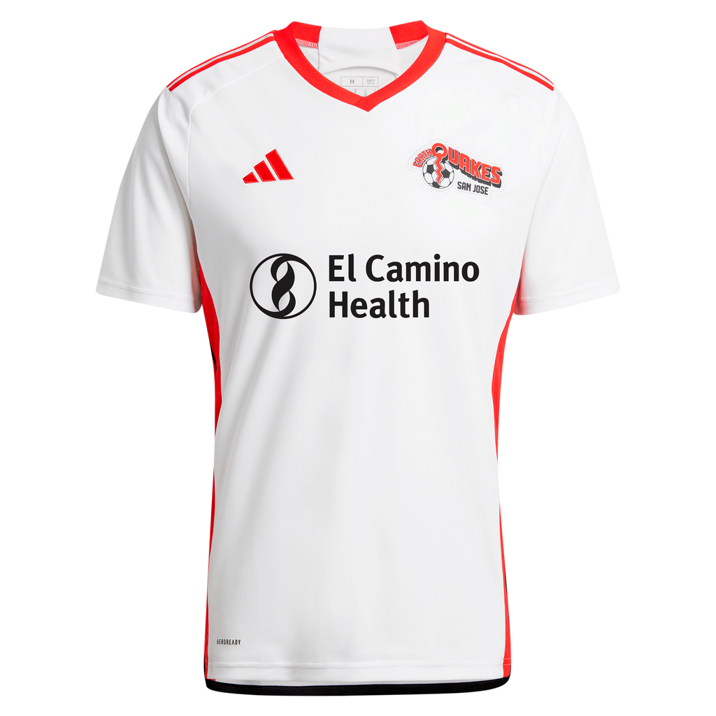 Men's San Jose Earthquakes Hernán López White 2025 The 50 Kit Replica Player Jersey