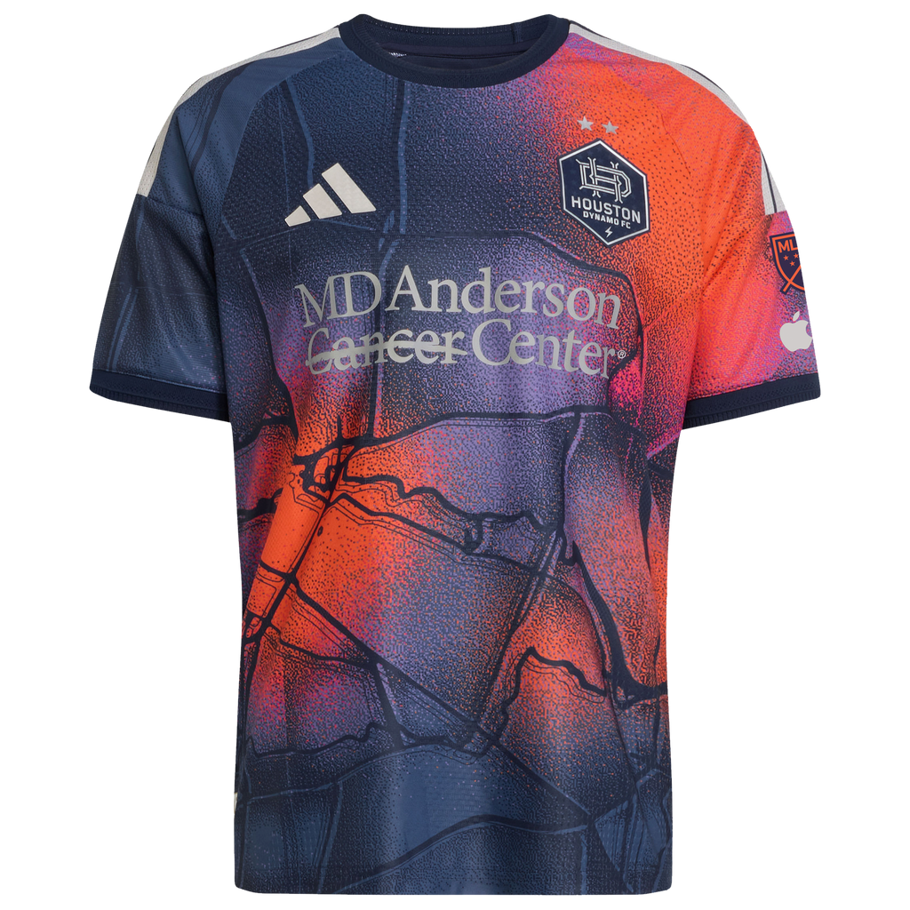 Men's Houston Dynamo FC Jack McGlynn Blue 2026 Mission Control On-Field Authentic Patch Jersey