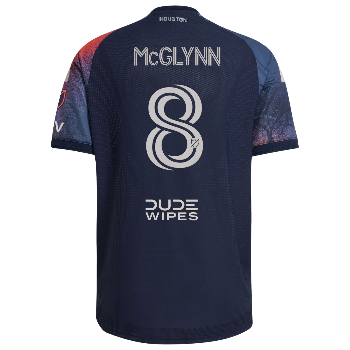 Men's Houston Dynamo FC Jack McGlynn Blue 2026 Mission Control On-Field Authentic Patch Jersey