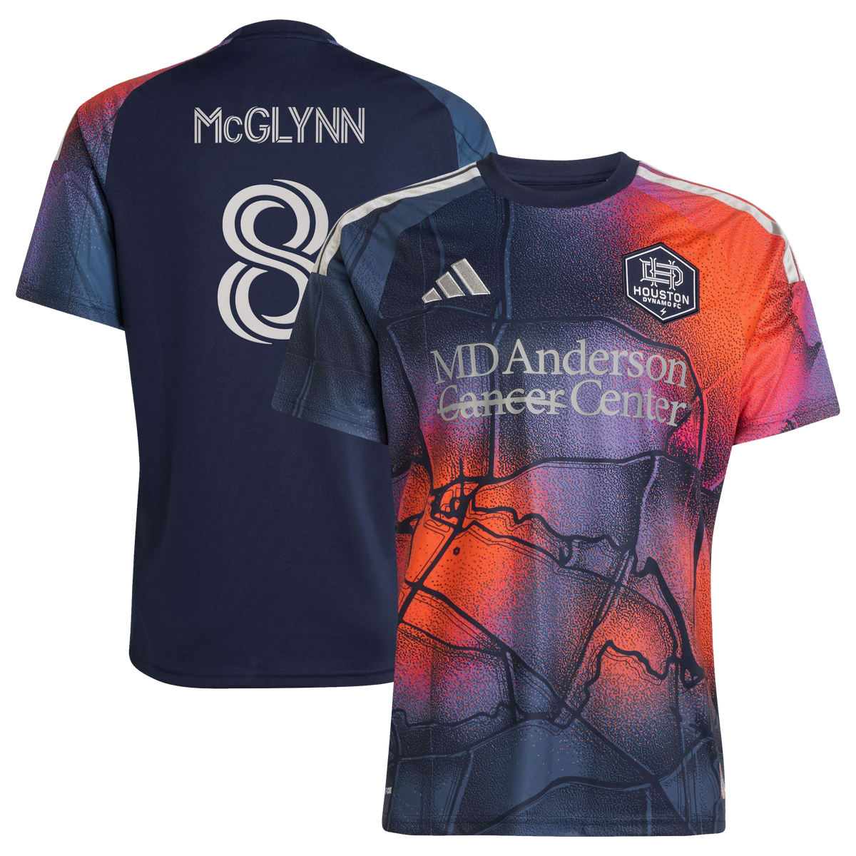 Men's Houston Dynamo FC Jack McGlynn Blue 2026 Mission Control Replica Jersey