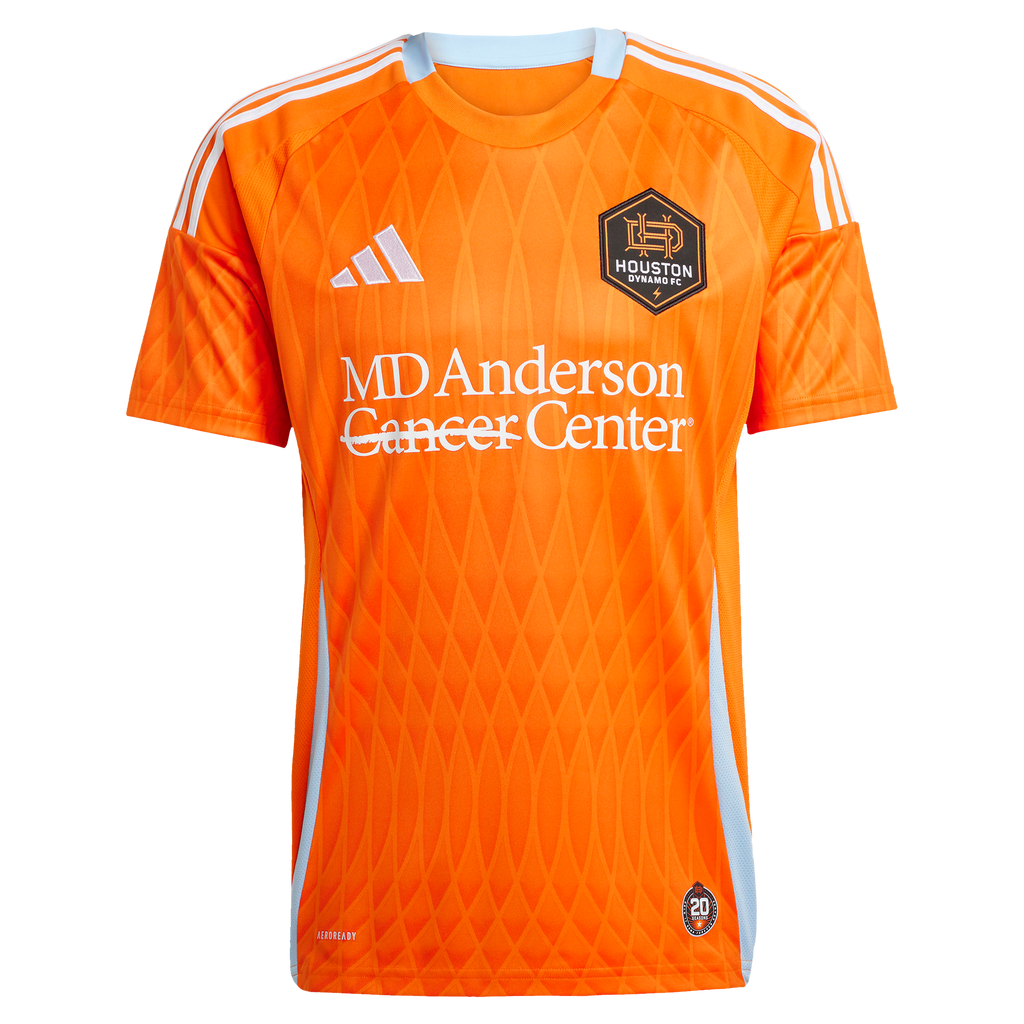 Men's Houston Dynamo FC Jack McGlynn Orange 2025 Season 20 Replica Jersey