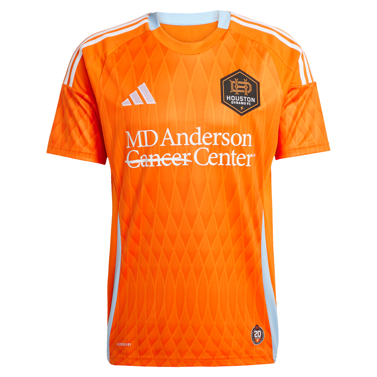 Men's Houston Dynamo FC Jack McGlynn Orange 2025 Season 20 Replica Jersey