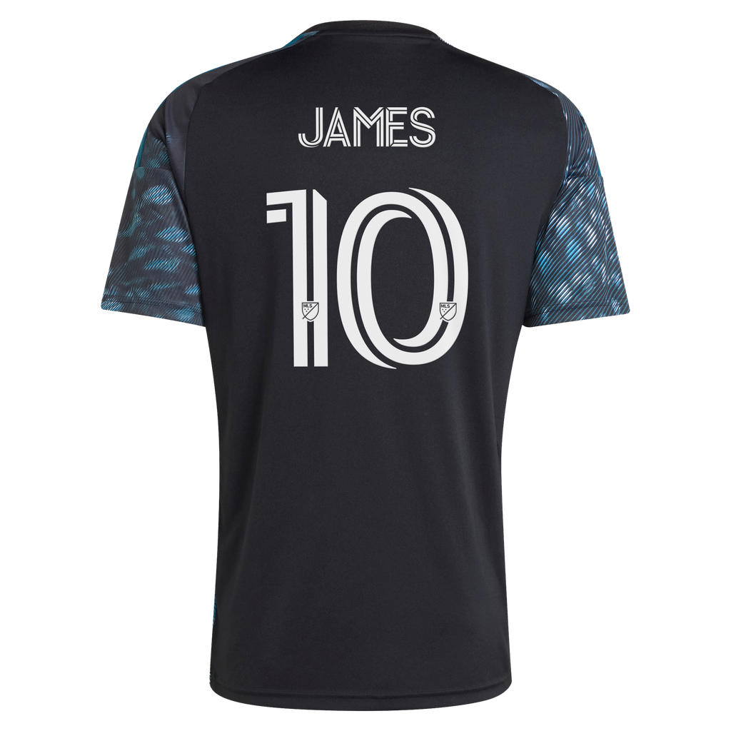 Men's Minnesota United FC James Rodriguez Black 2026 The Decade Kit Replica Jersey