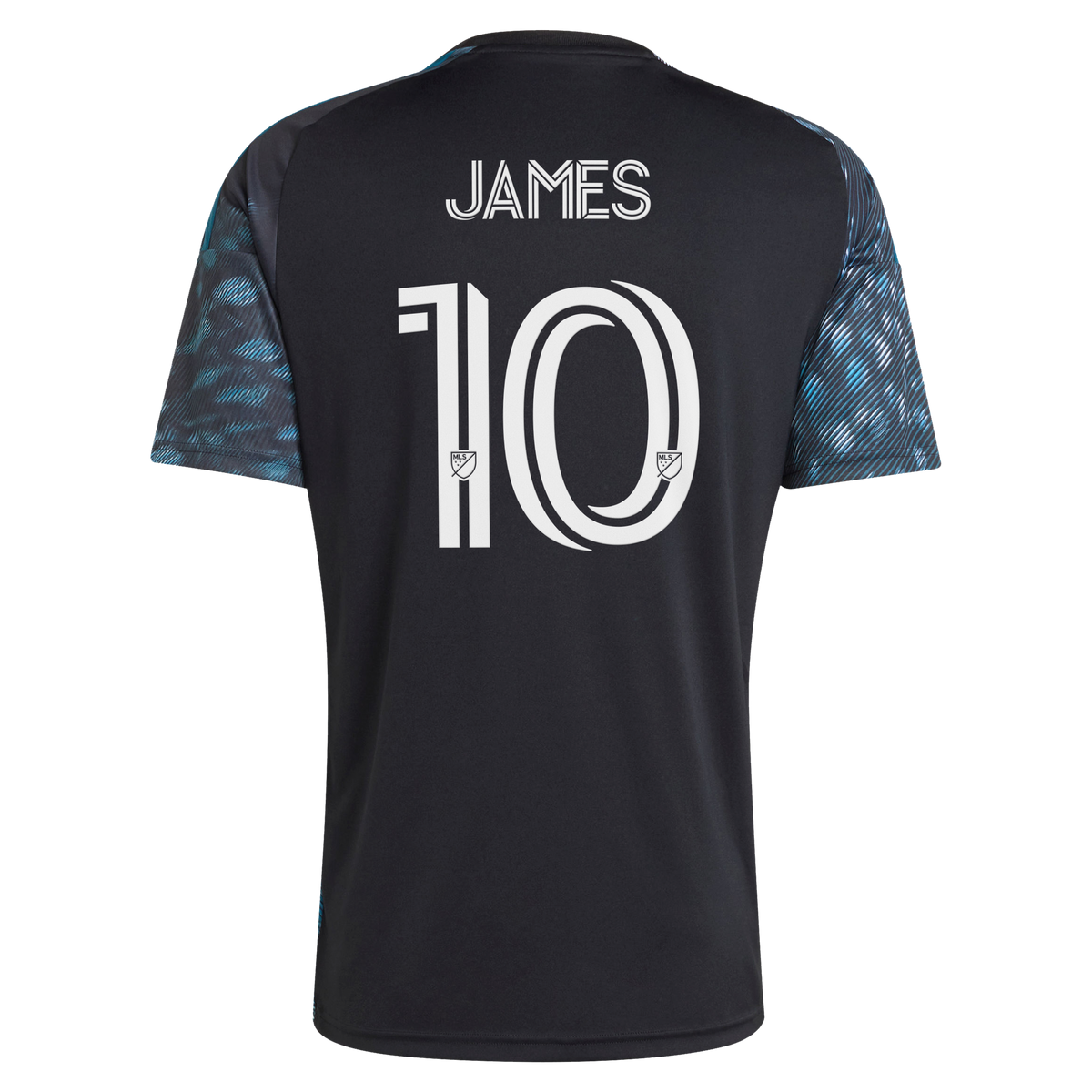 Men's Minnesota United FC James Rodriguez Black 2026 The Decade Kit Replica Jersey