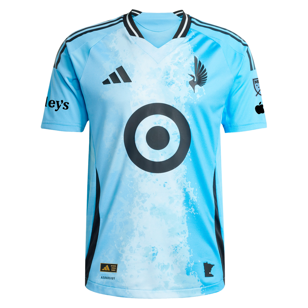 Men's Minnesota United FC James Rodriguez Blue 2025 CONVERGENCE On-Field Authentic Jersey