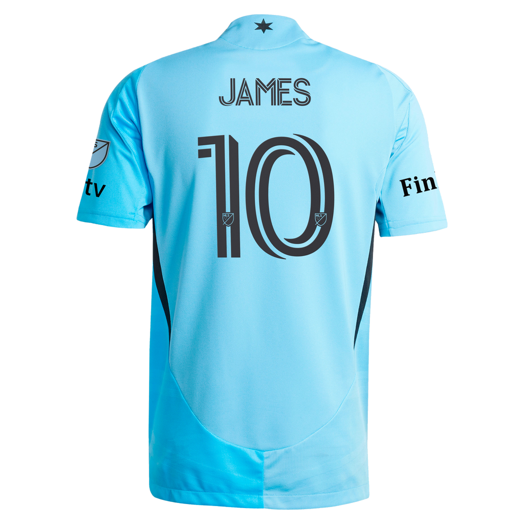 Men's Minnesota United FC James Rodriguez Blue 2025 CONVERGENCE On-Field Authentic Jersey