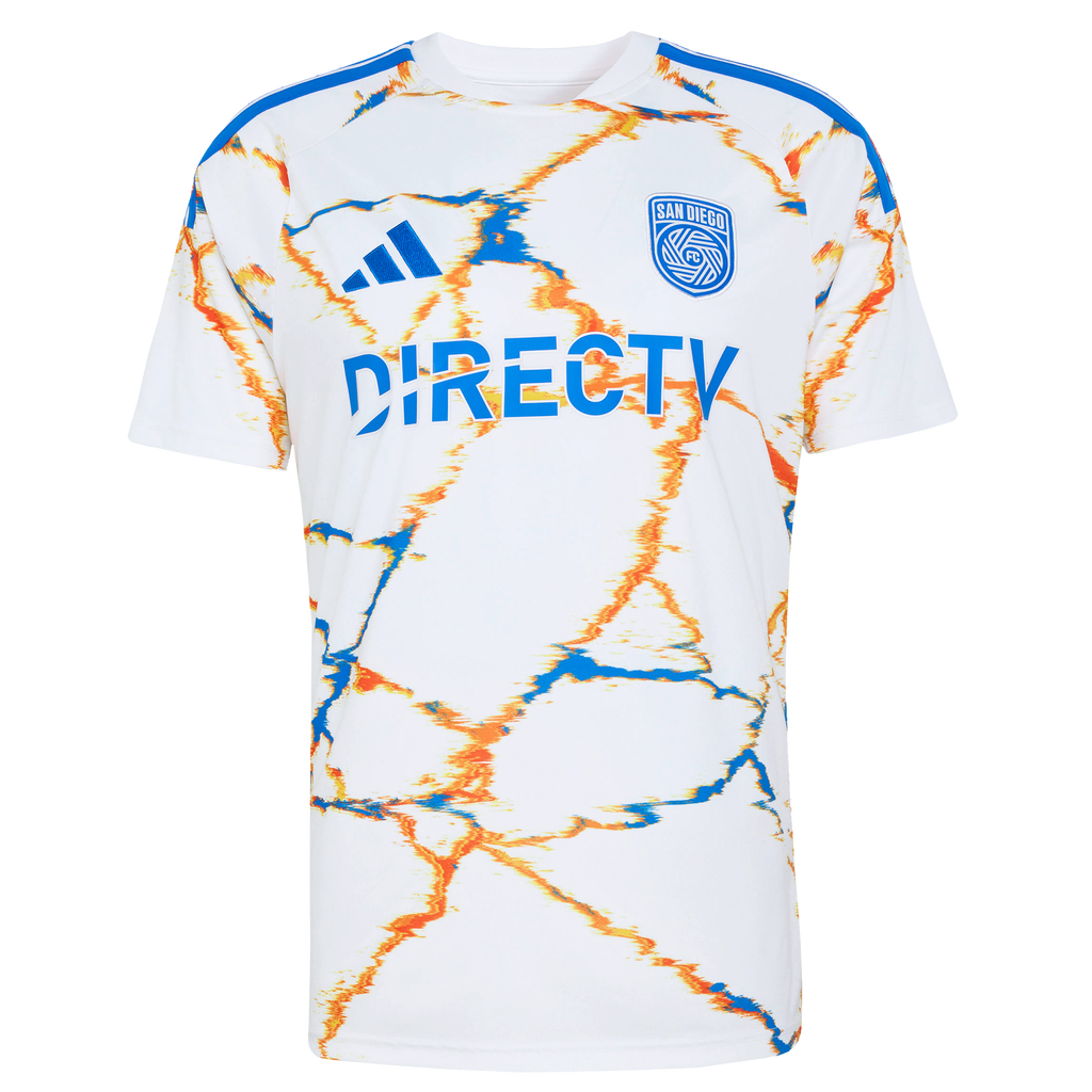 Men's San Diego FC Jeppe Tverskov White 2026 Unprecedented Unity Kit Replica Jersey