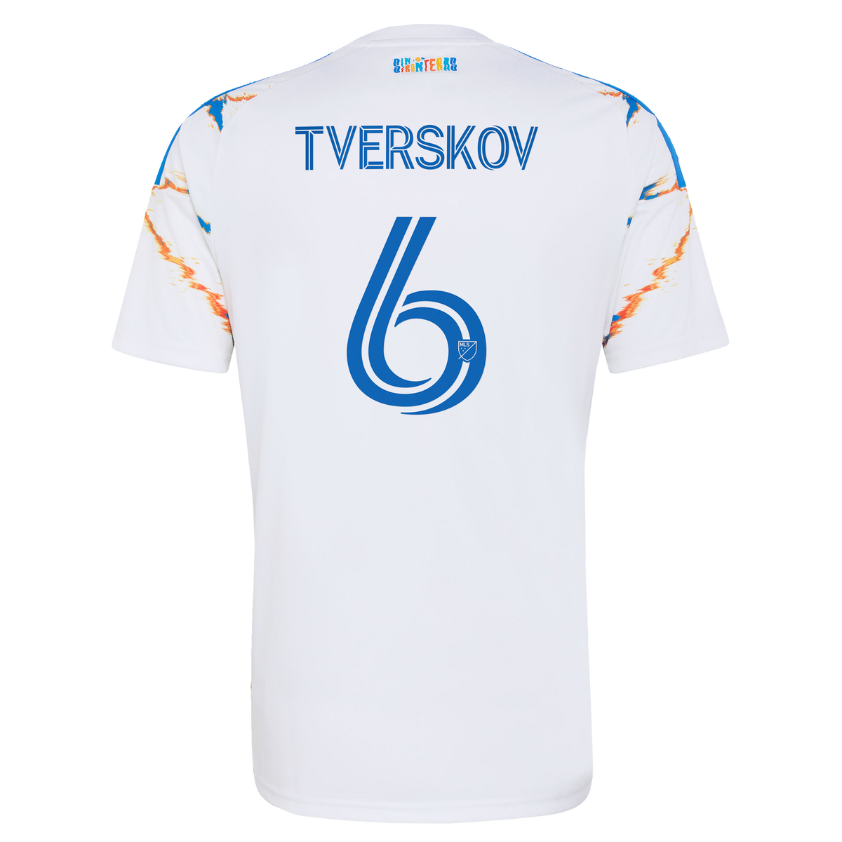 Men's San Diego FC Jeppe Tverskov White 2026 Unprecedented Unity Kit Replica Jersey