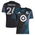 Men's Minnesota United FC Joaquín Pereyra Black 2026 The Decade Kit Replica Jersey