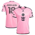 Men's Inter Miami CF Jordi Alba Ramos Pink 2024 2getherness Authentic Player Jersey