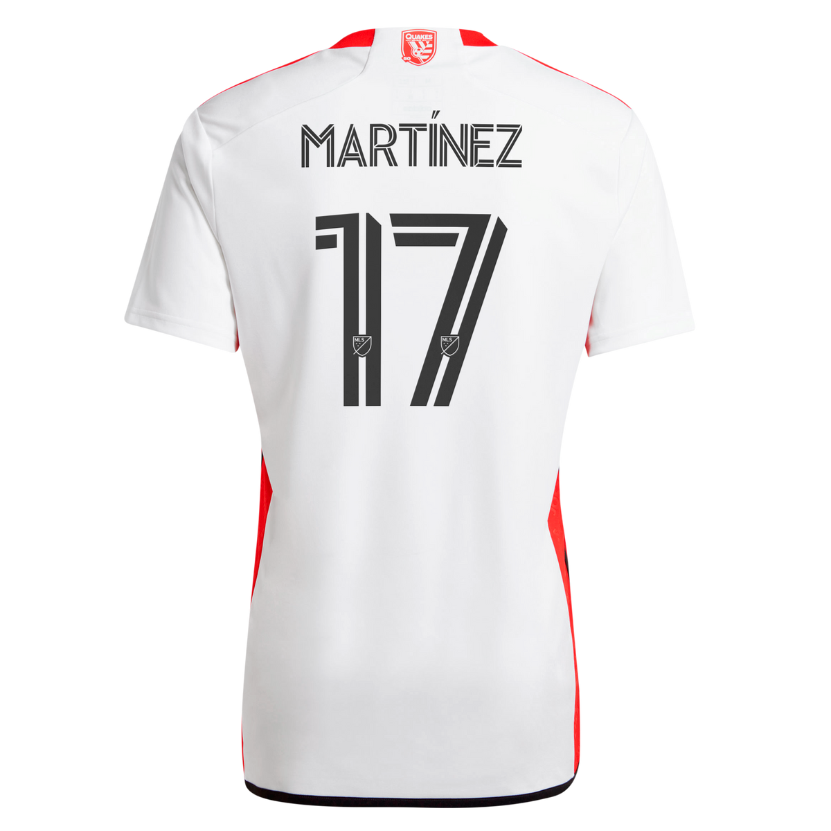 Men's San Jose Earthquakes Josef Martinez White 2025 The 50 Kit Replica Player Jersey
