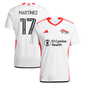 Men's San Jose Earthquakes Josef Martinez White 2025 The 50 Kit Replica Player Jersey