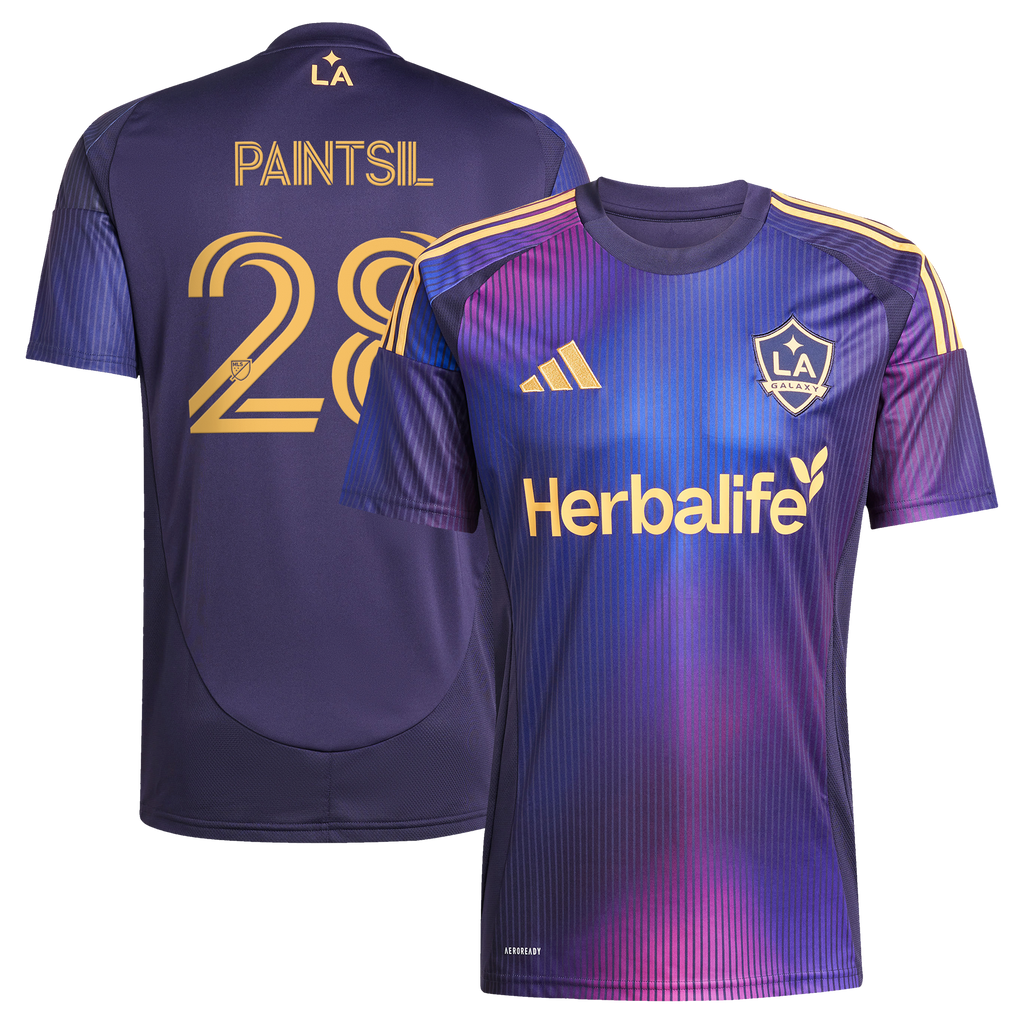 Men's LA Galaxy Joseph Paintsil Navy 2025 RIZON Replica Jersey