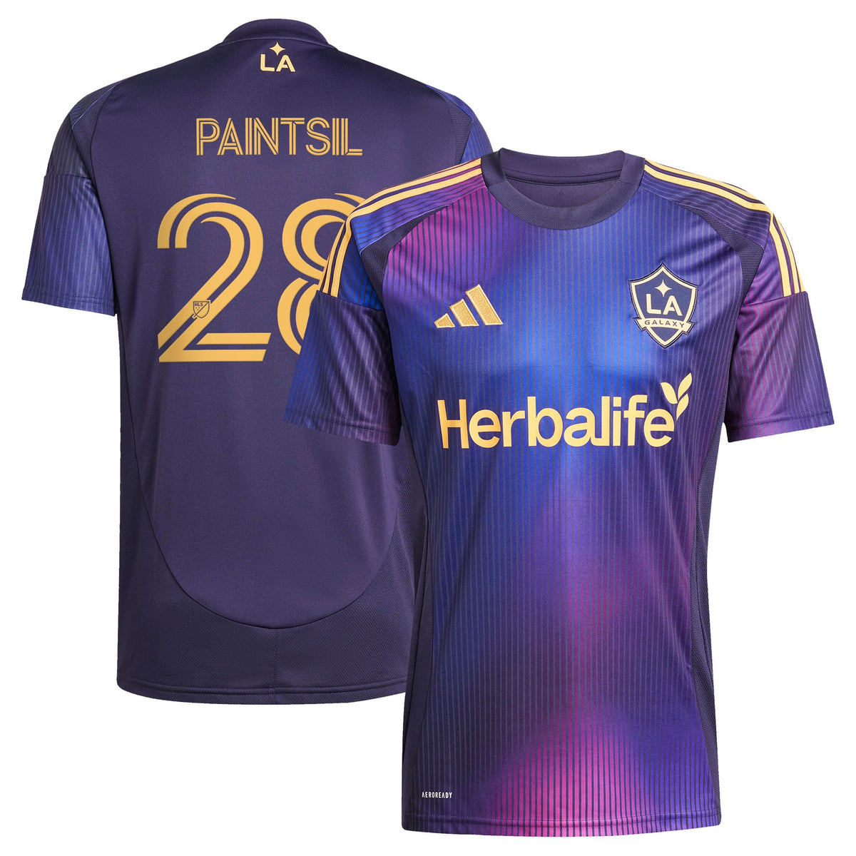 Men's LA Galaxy Joseph Paintsil Navy 2025 RIZON Replica Jersey