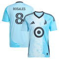Men's Minnesota United FC Joseph Rosales Blue 2025 CONVERGENCE Replica Player Jersey