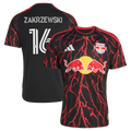 Men's New York Red Bulls Julian Hall Black 2026 The Rooted Kit Replica jersey
