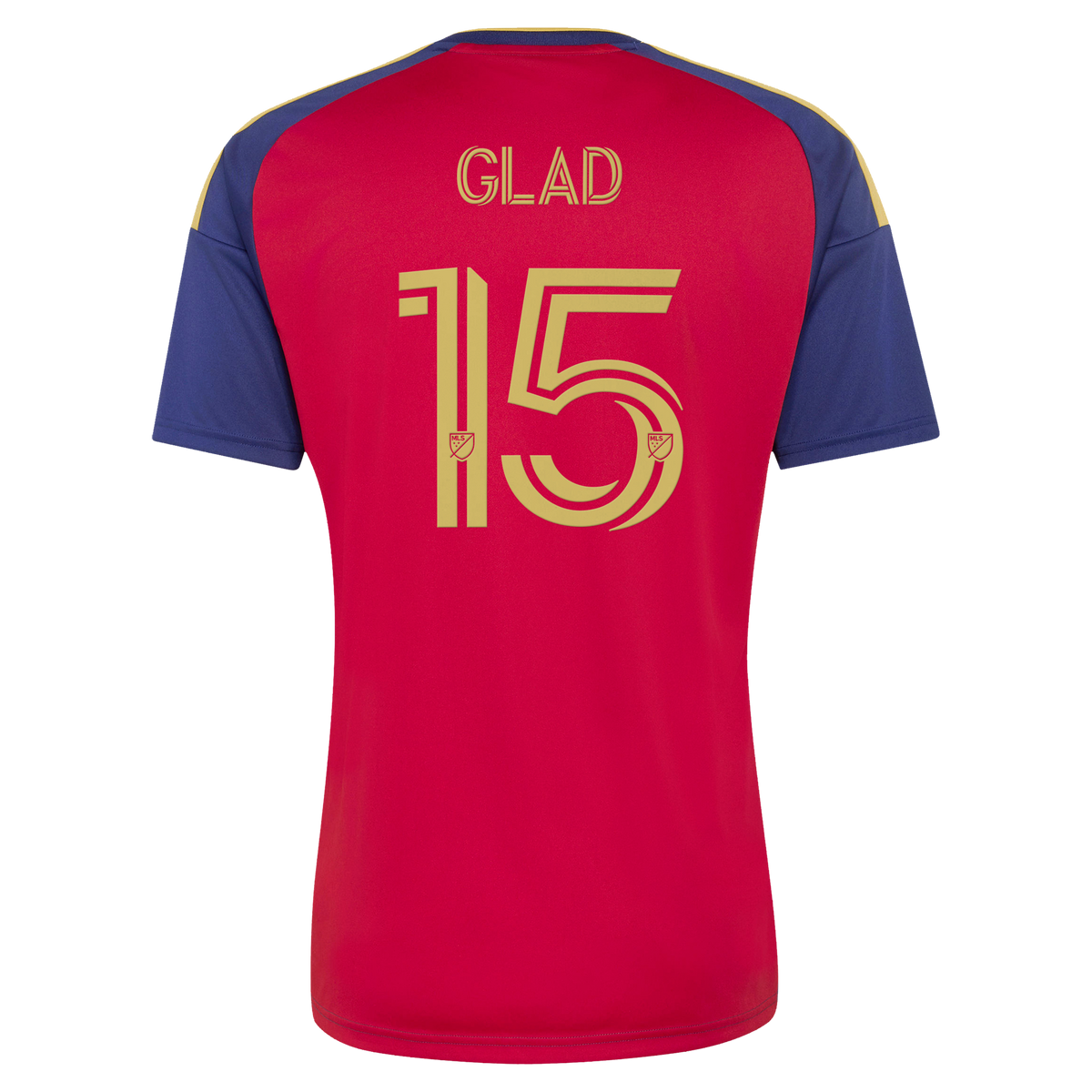 Men's Real Salt Lake Justen Glad Red 2026 The Switchback Replica Jersey