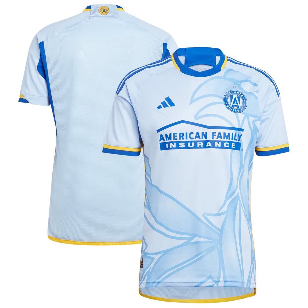 Men's Atlanta United FC Light Blue 2024 The Resurgens Kit Authentic Jersey