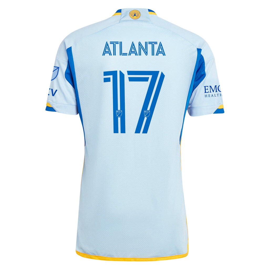 Men's Atlanta United FC Light Blue 2024 The Resurgens Kit Authentic Jersey