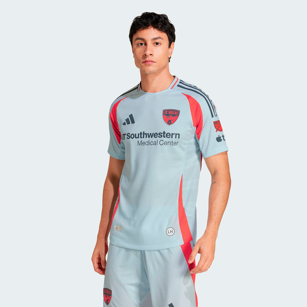Men's FC Dallas Light Blue 2025 The Inferno Kit Authentic Jersey
