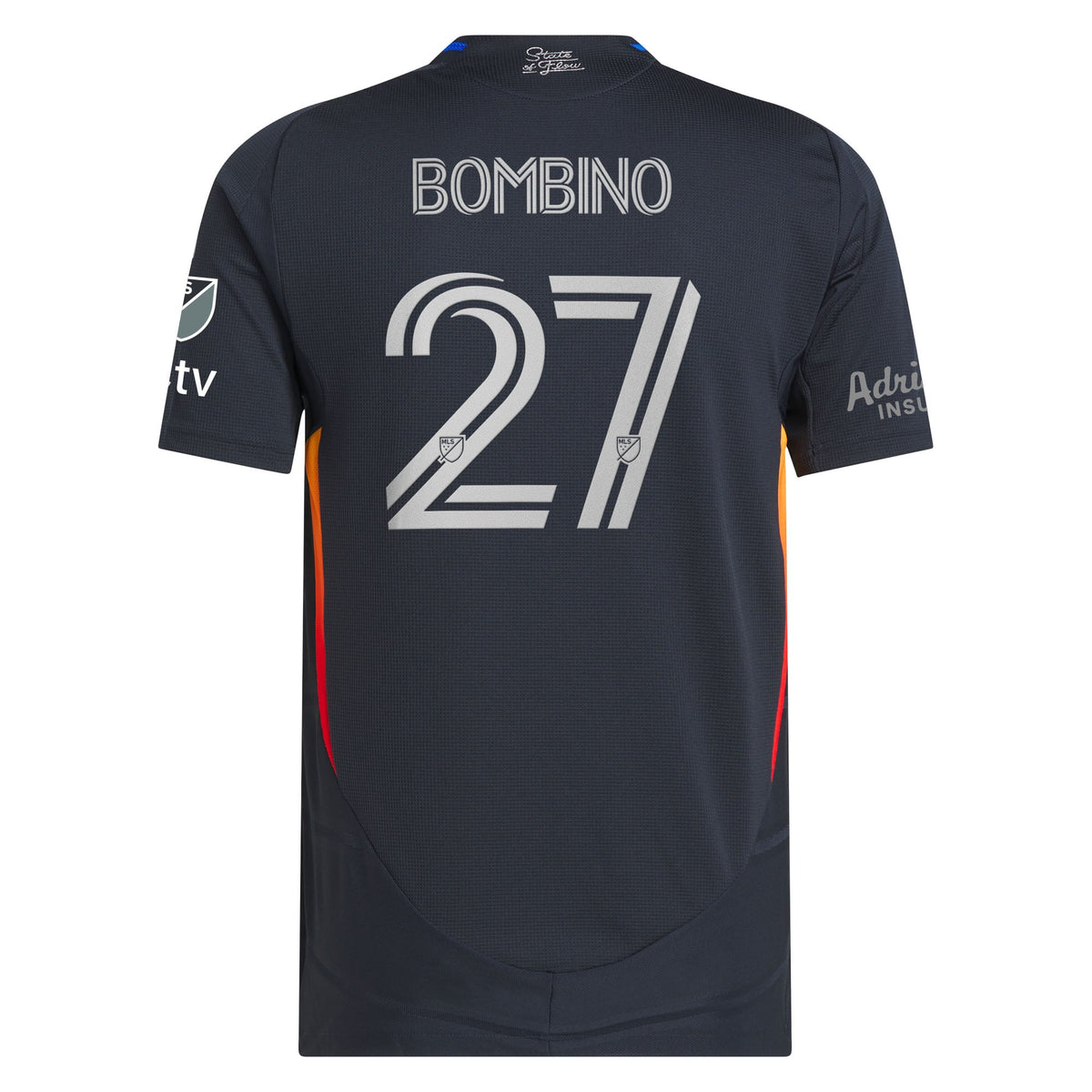 Men's San Diego FC Luca Bombino Navy 2025 State of Flow On-Field Authentic Jersey