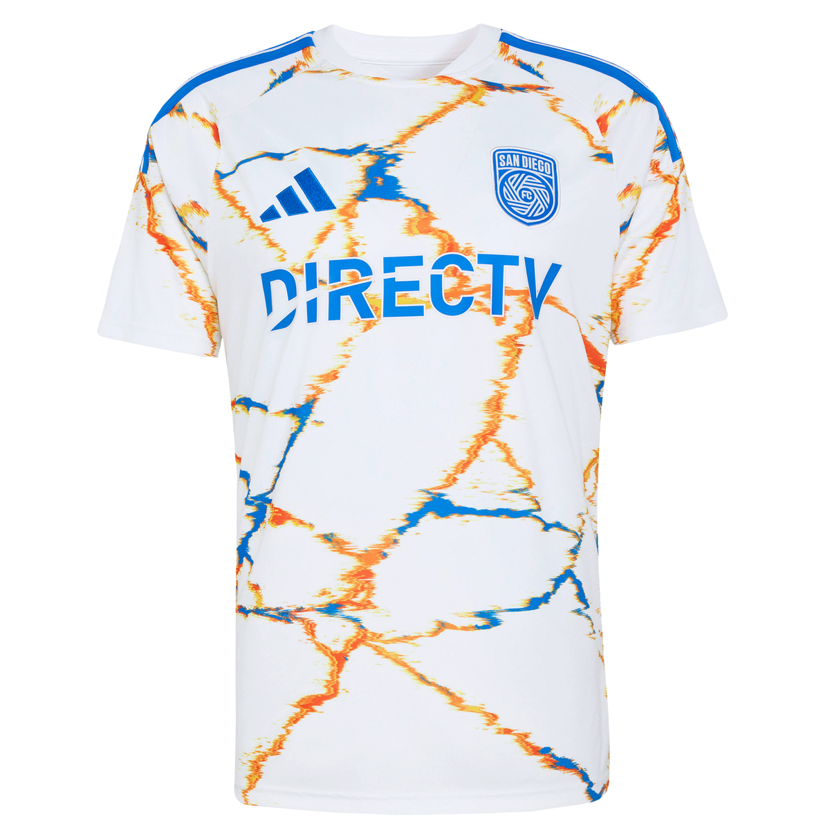 Men's San Diego FC Luca Bombino White 2026 Unprecedented Unity Kit Replica Jersey