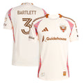 Men's D.C. United Lucas Bartlett Natural 2025 The Soul Kit On-Field Authentic Jersey