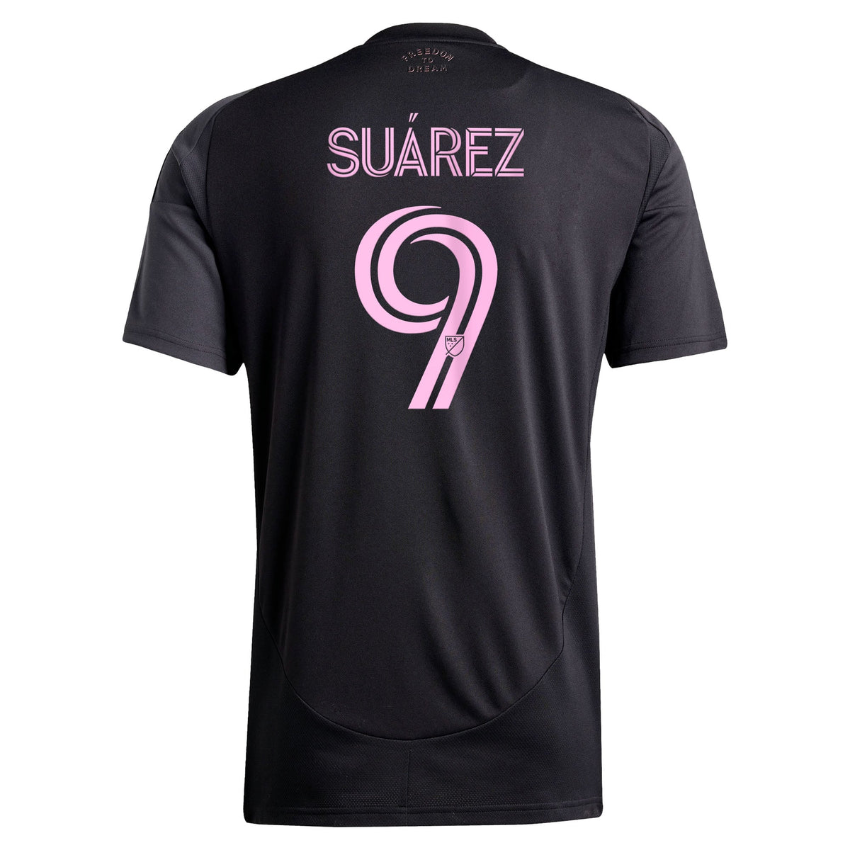 Men's Inter Miami CF Luis Suarez Black 2025 The Fortitude Kit Replica Player Jersey