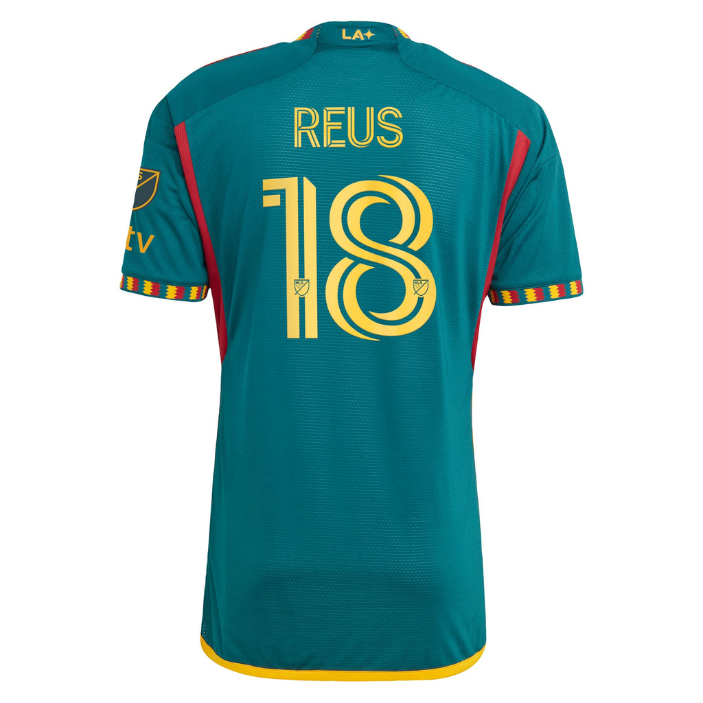Men's LA Galaxy Marco Reus Green 2024 LA Kit Authentic Player Jersey