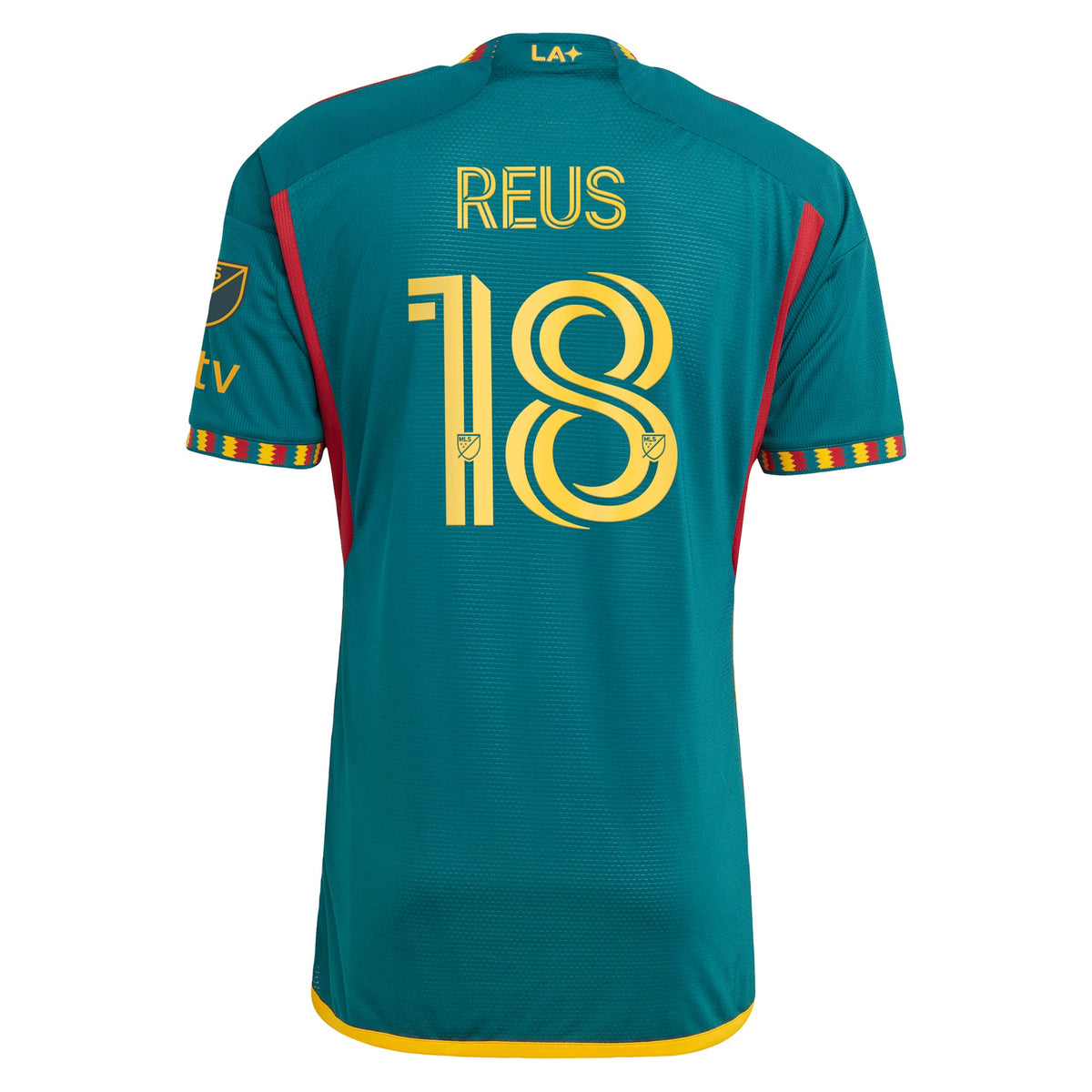 Men's LA Galaxy Marco Reus Green 2024 LA Kit Authentic Player Jersey