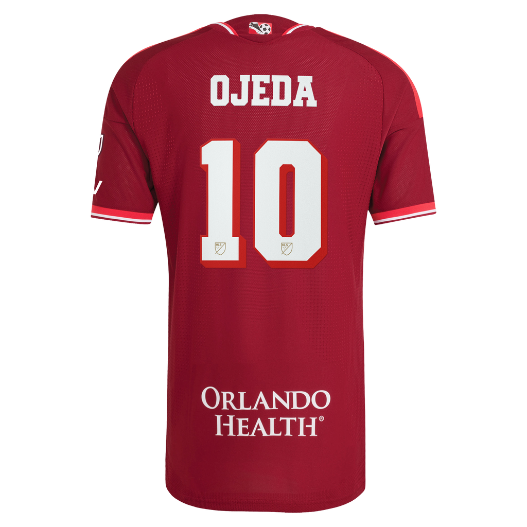 Men's Orlando City SC Martín Ojeda Red 2026 Archive On-Field Authentic Jersey